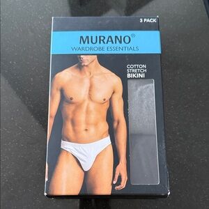 Murano Men’s Cotton Stretch Bikini Briefs #595 #596